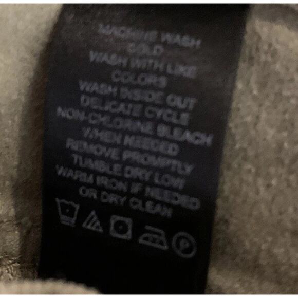 Y2K DKNY Sz 16 Corduroy Flare Low Rise Pants Wide Leg Jeans Vtg - Picture 10 of 10